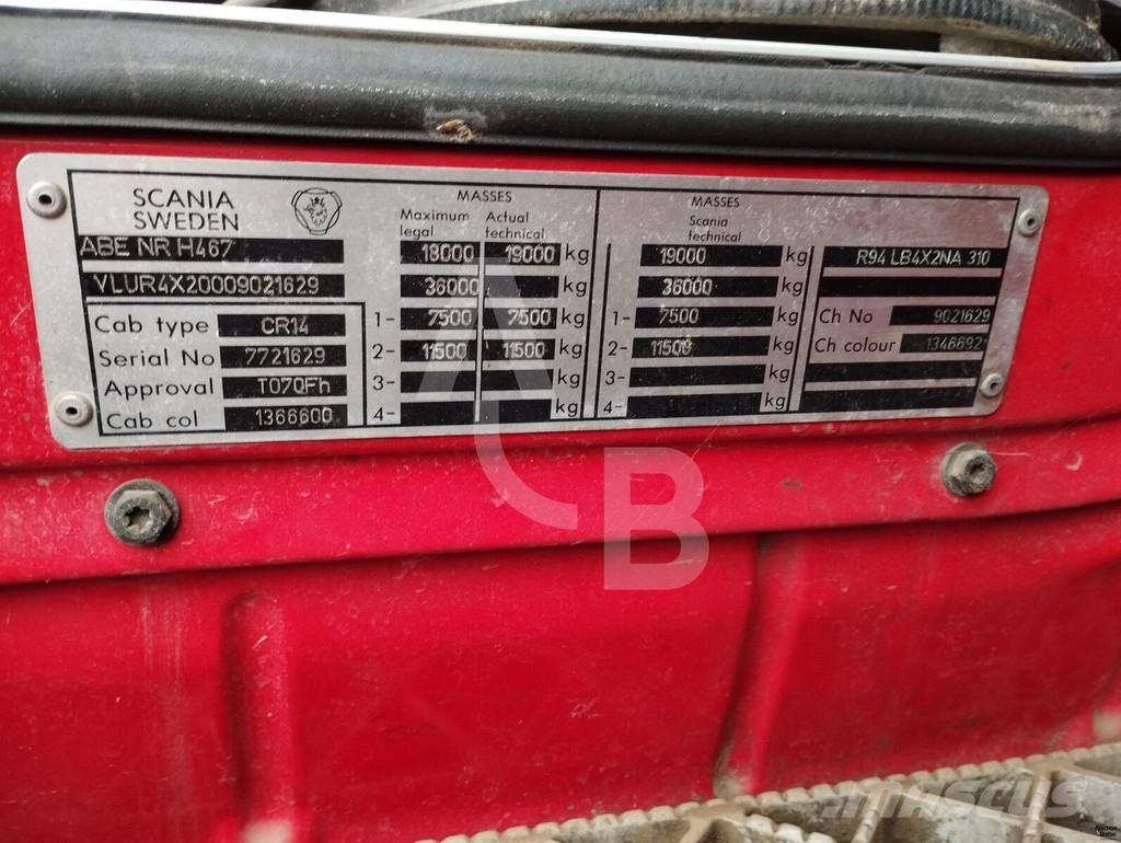 Scania B4X2 ATL Tsisternveokid