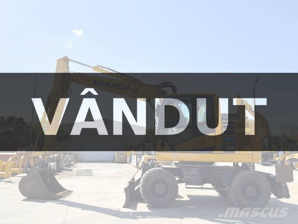 Komatsu PW 158-11 Ratasekskavaatorid
