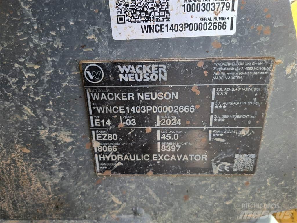 Wacker Neuson EZ80 Roomikekskavaatorid