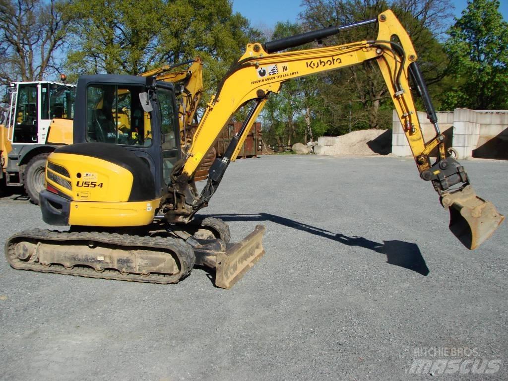 Kubota U 55-4 Miniekskavaatorid < 7 t