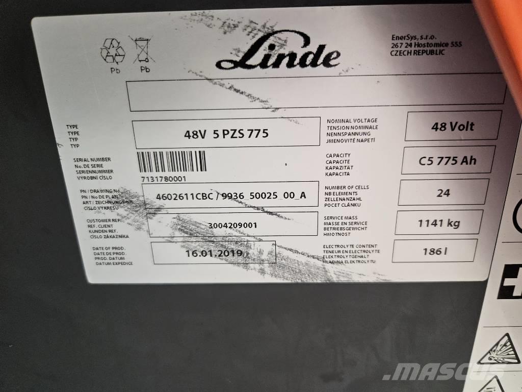 Linde R20N Platvormiga virnastajad