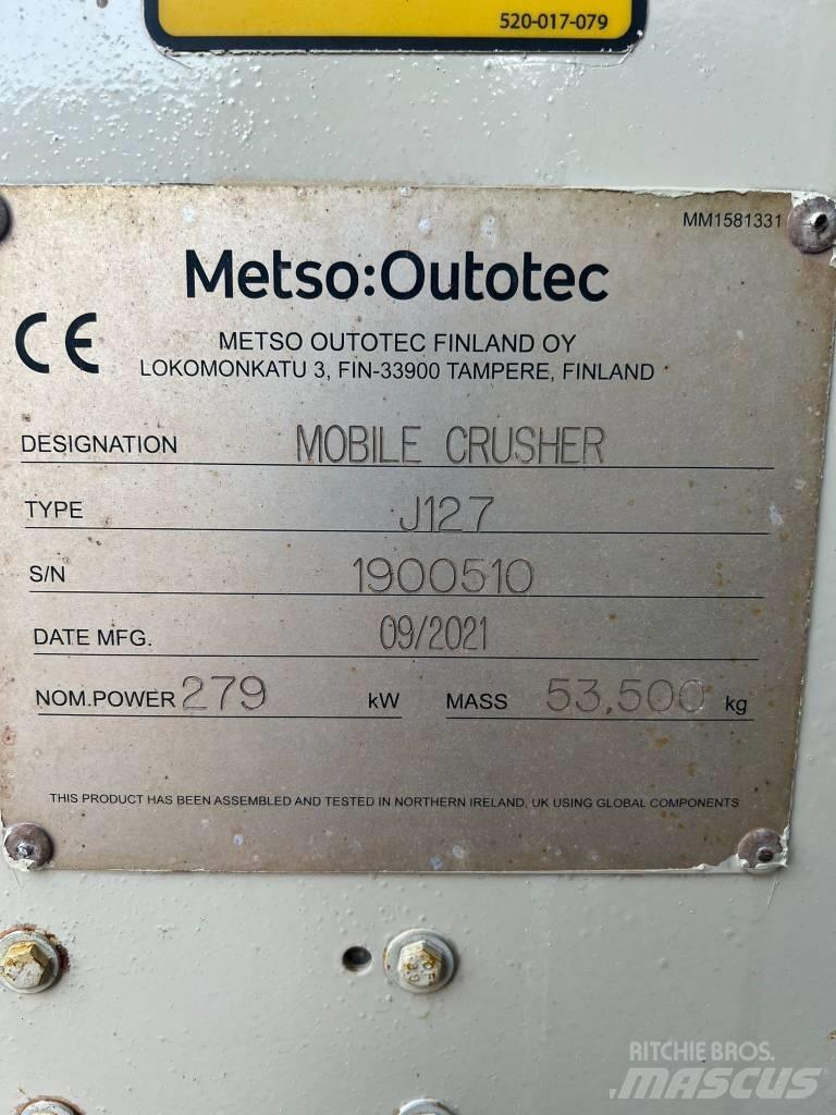 Metso Nordtrack J127 Purustid