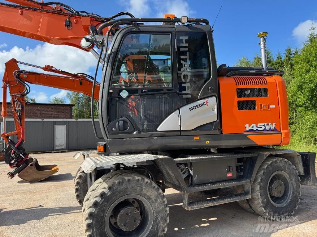 Hitachi ZX 145 W-6 Ratasekskavaatorid