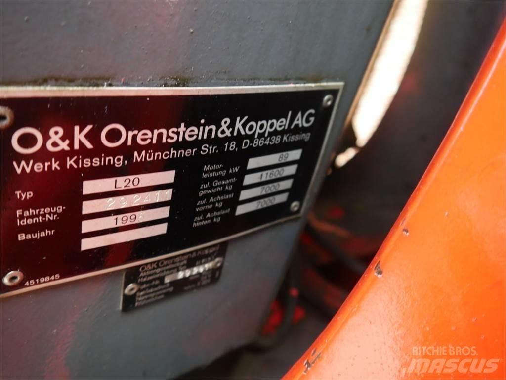 O&K L20 Rataslaadurid