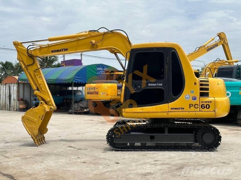 Komatsu PC 60 Roomikekskavaatorid