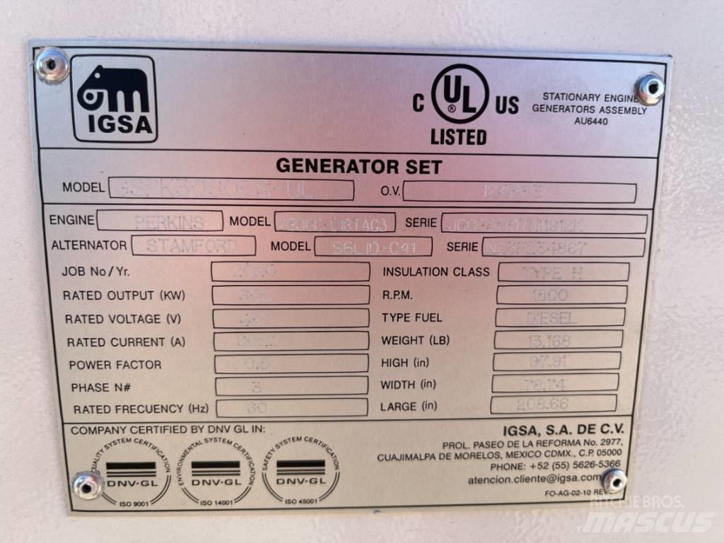 IGSA  GSPK20600L-UL Diiselgeneraatorid