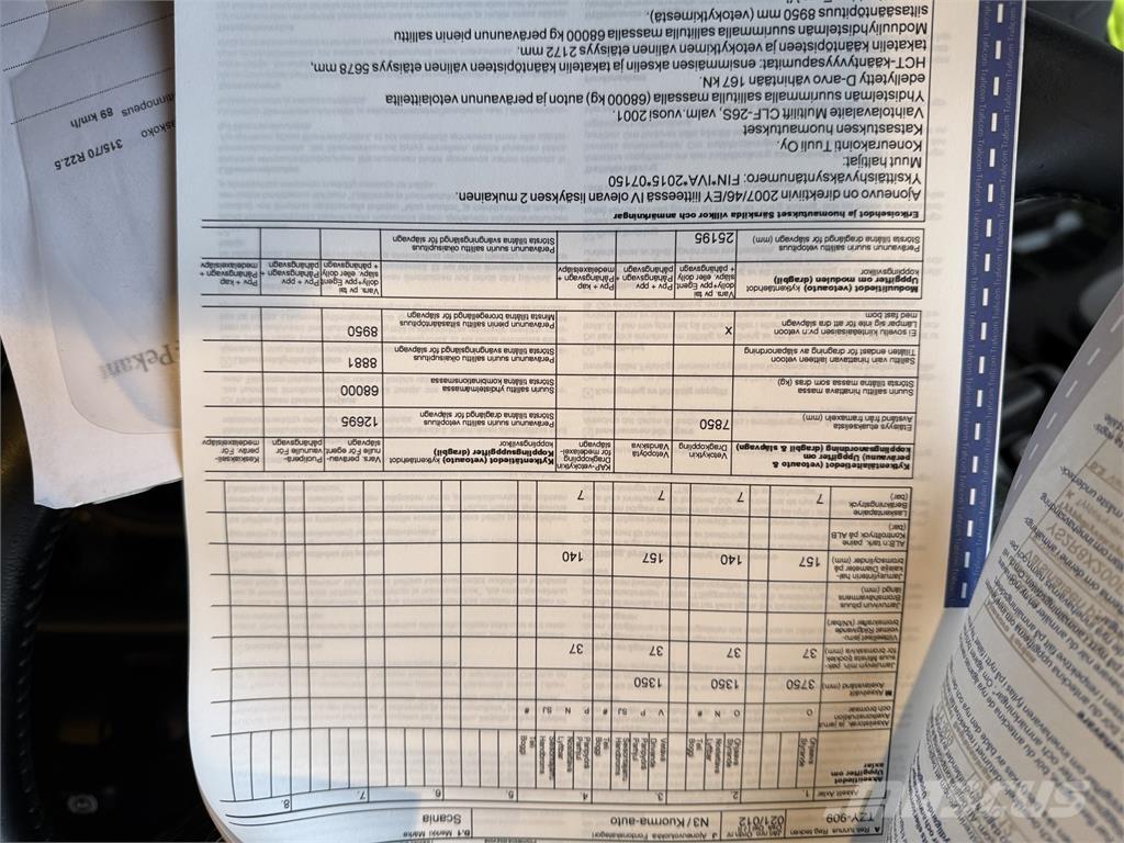 Scania R 580 8X2 Trossüsteemiga vahetuskere veokid