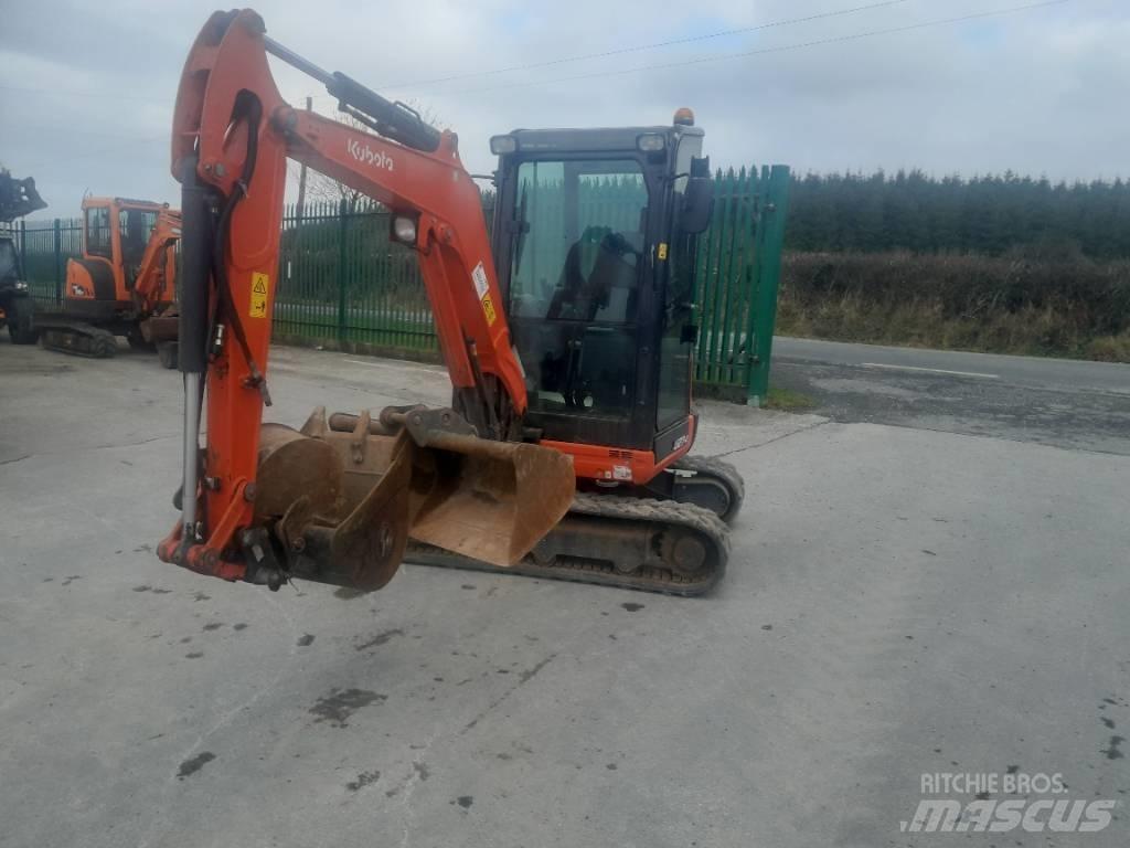 Kubota U 27-4 Miniekskavaatorid < 7 t