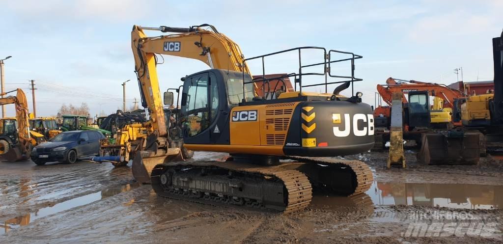 JCB JS 220 LC Roomikekskavaatorid