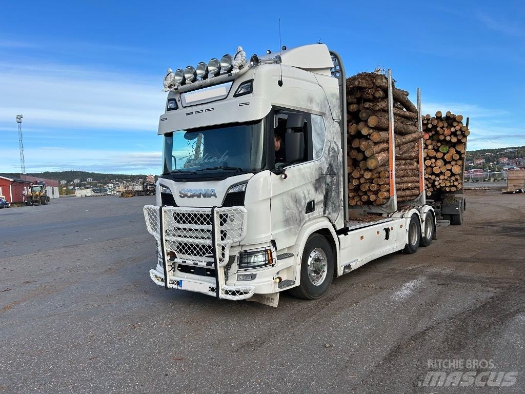 Scania R 650 Metsaveokid