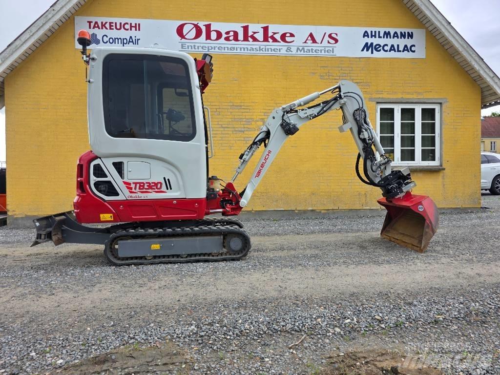 Takeuchi TB 320 Miniekskavaatorid < 7 t