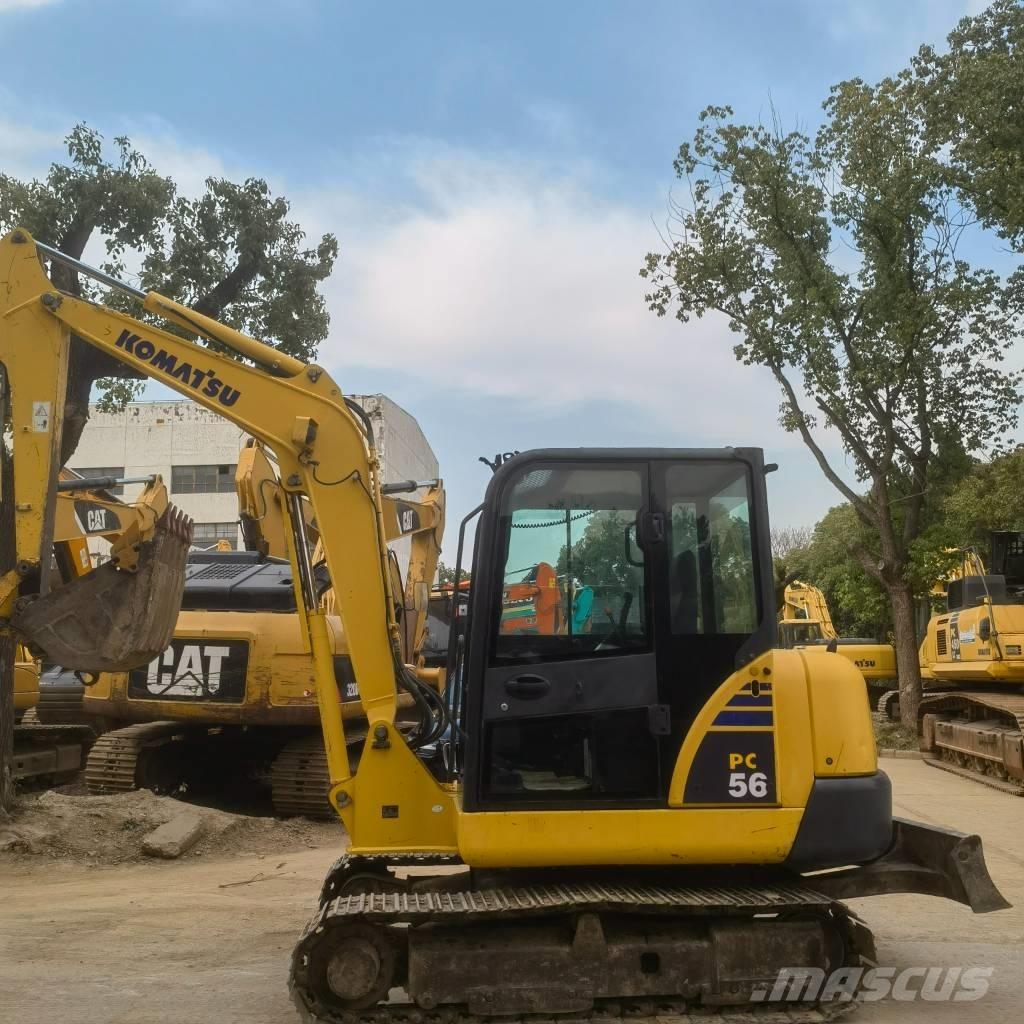 Komatsu PC56 Roomikekskavaatorid