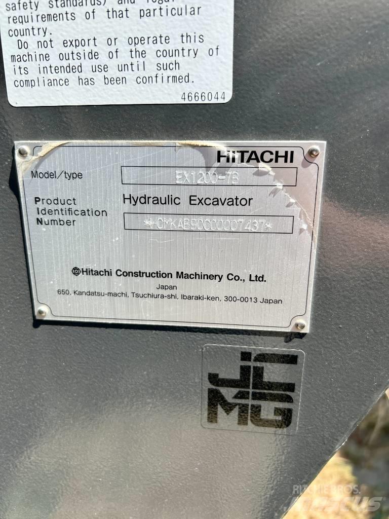 Hitachi EX 1200-7B Roomikekskavaatorid