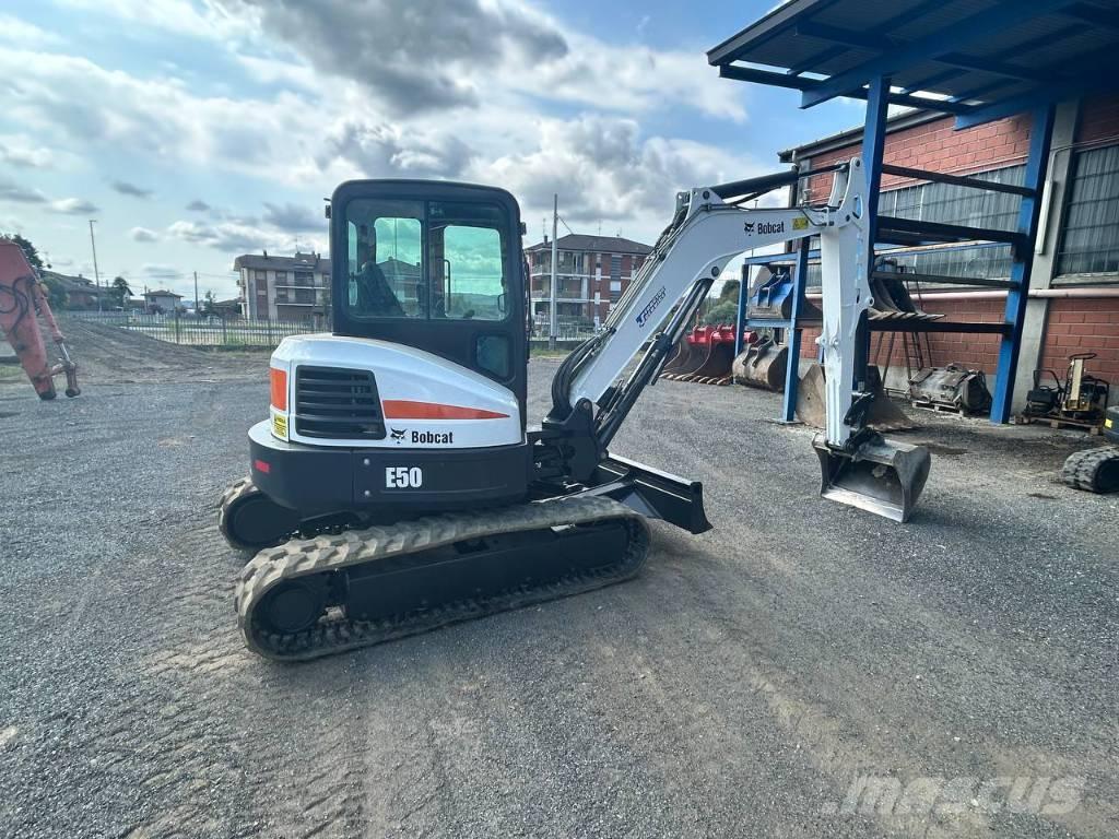 Bobcat E 50 Miniekskavaatorid < 7 t