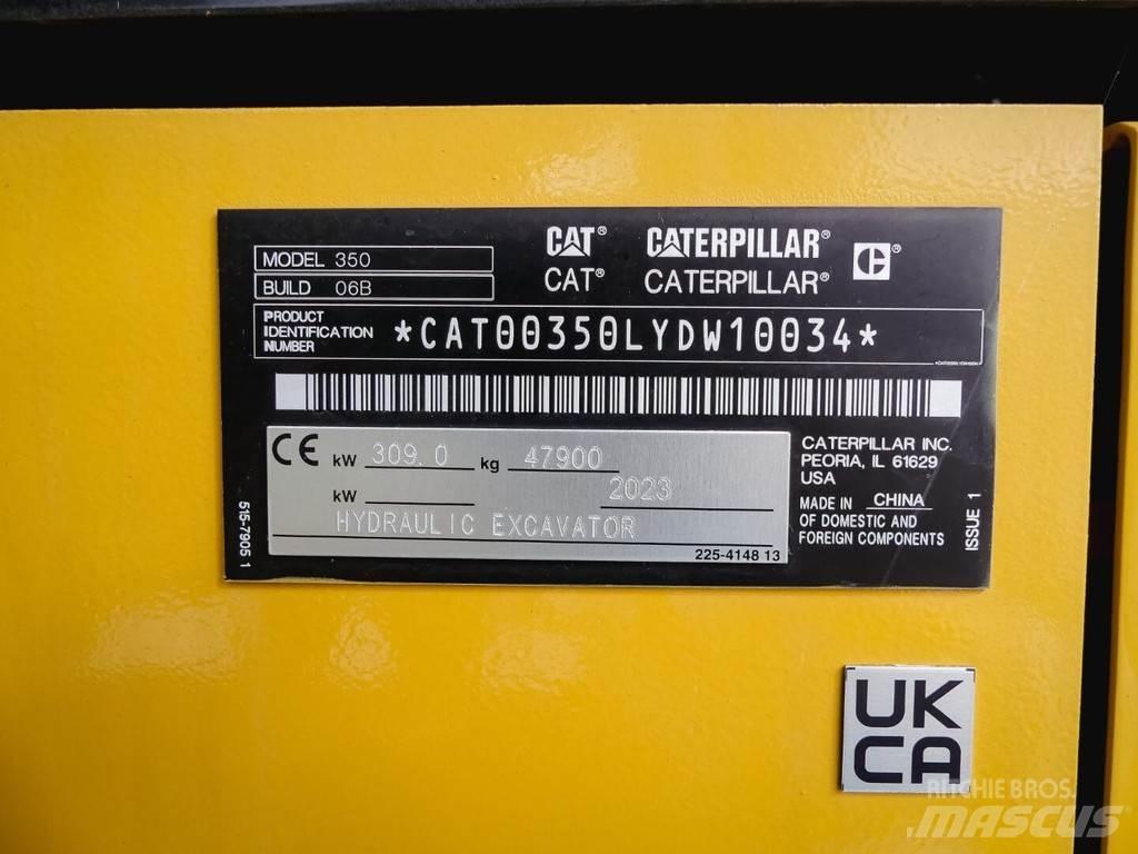CAT 350-06 RB 3.35 Roomikekskavaatorid