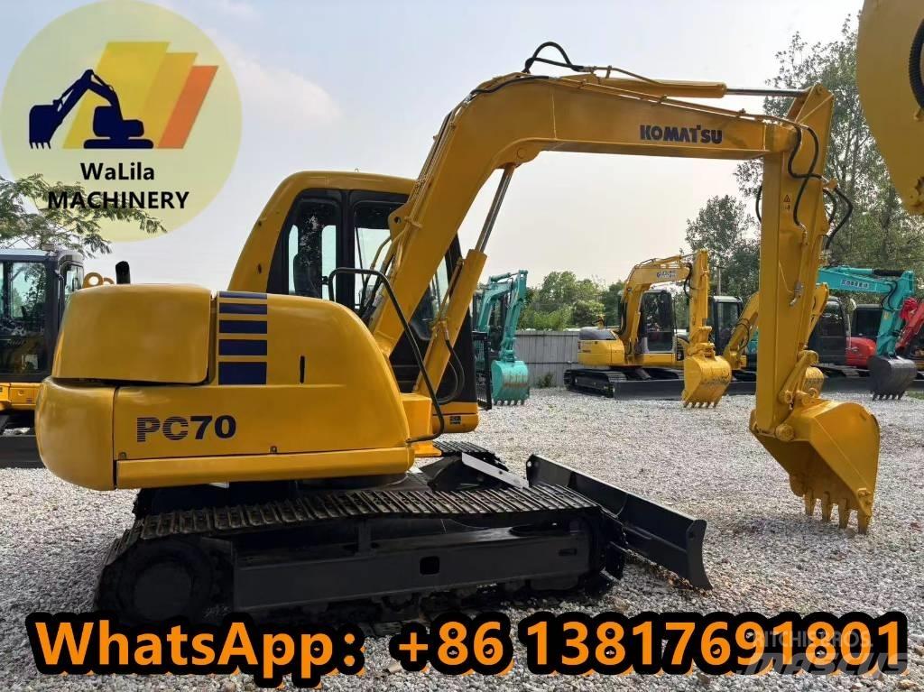 Komatsu PC 70-7 Roomikekskavaatorid