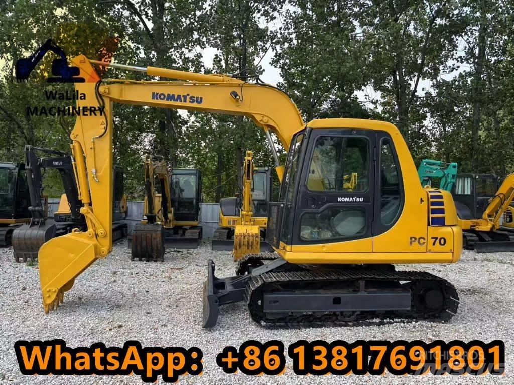 Komatsu PC 70-7 Roomikekskavaatorid
