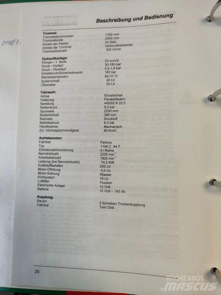 JENZ MU 2000D Prügipurustajad
