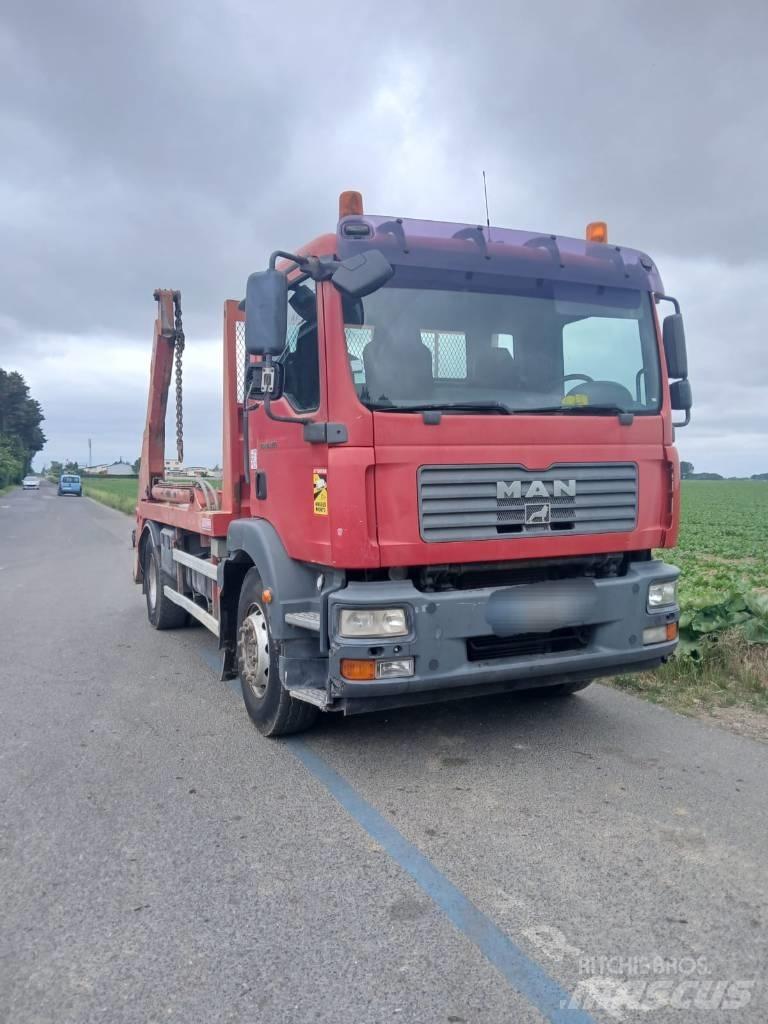 MAN TGM 18.280 Vahetuskastiga tõstukautod