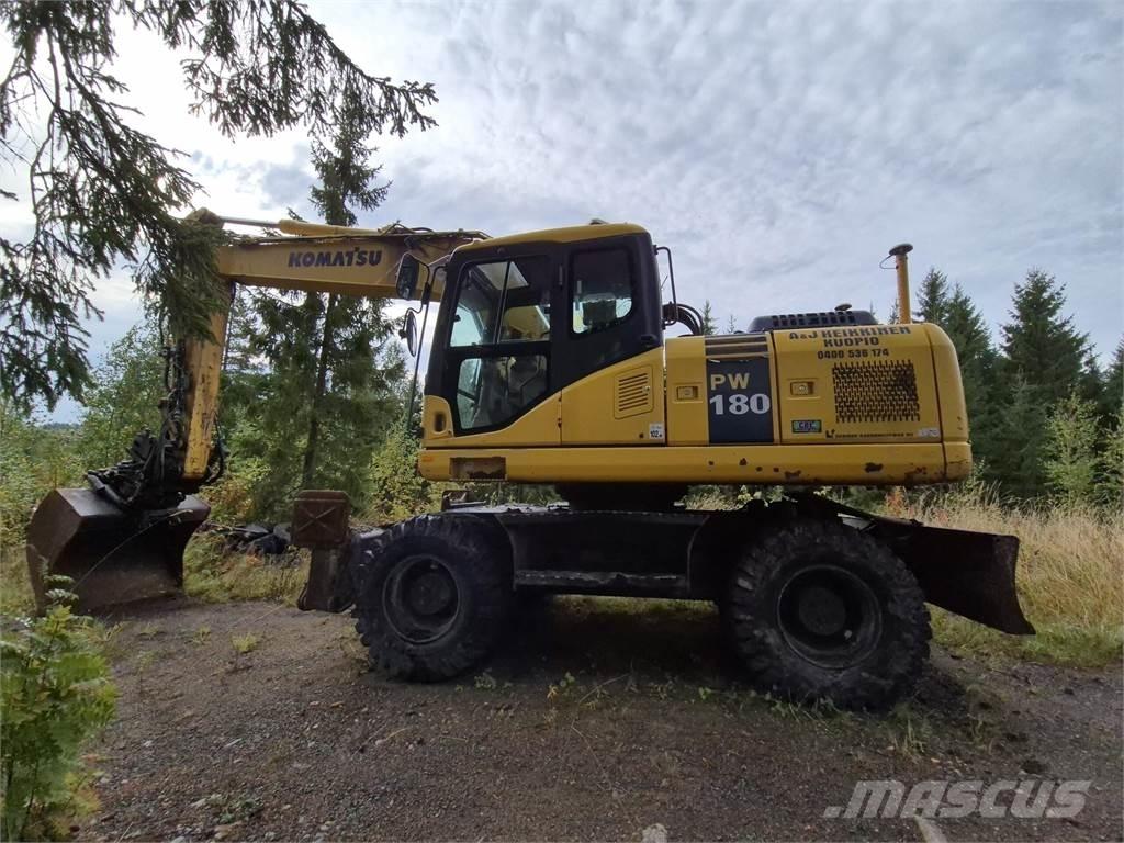 Komatsu PW180 ES-7 Ratasekskavaatorid