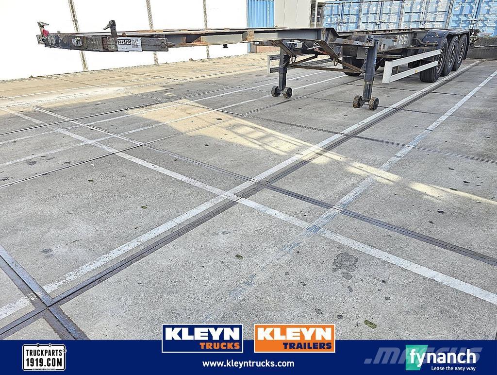 Pacton T3-007 Konteinerveo poolhaagised