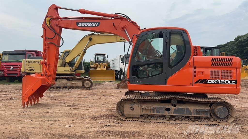 Doosan DX 120 Roomikekskavaatorid