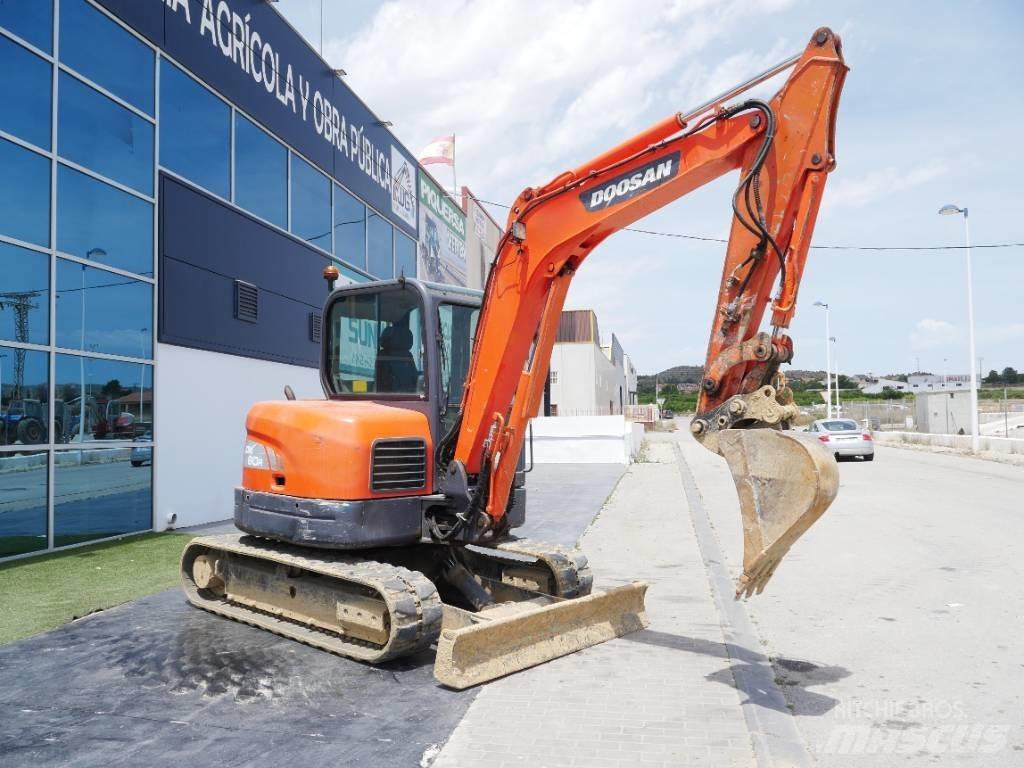 Doosan DX 60 R Miniekskavaatorid < 7 t