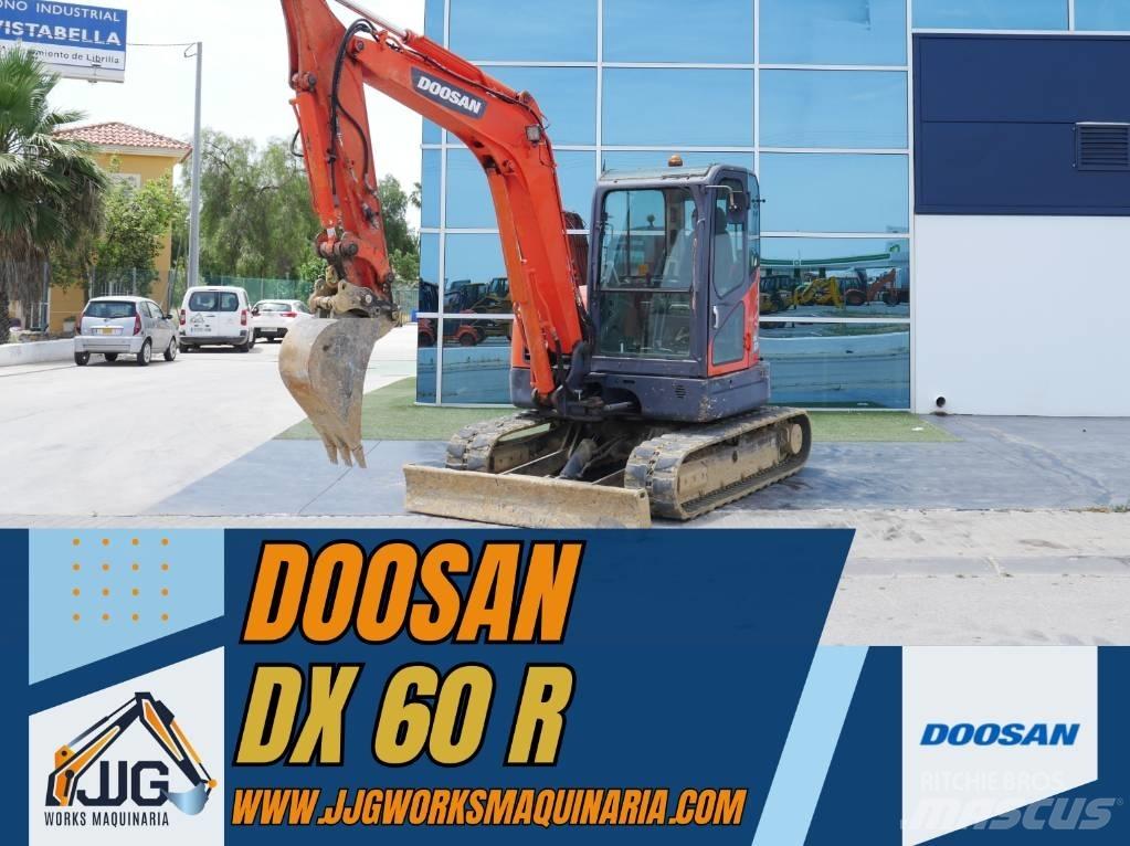 Doosan DX 60 R Miniekskavaatorid < 7 t