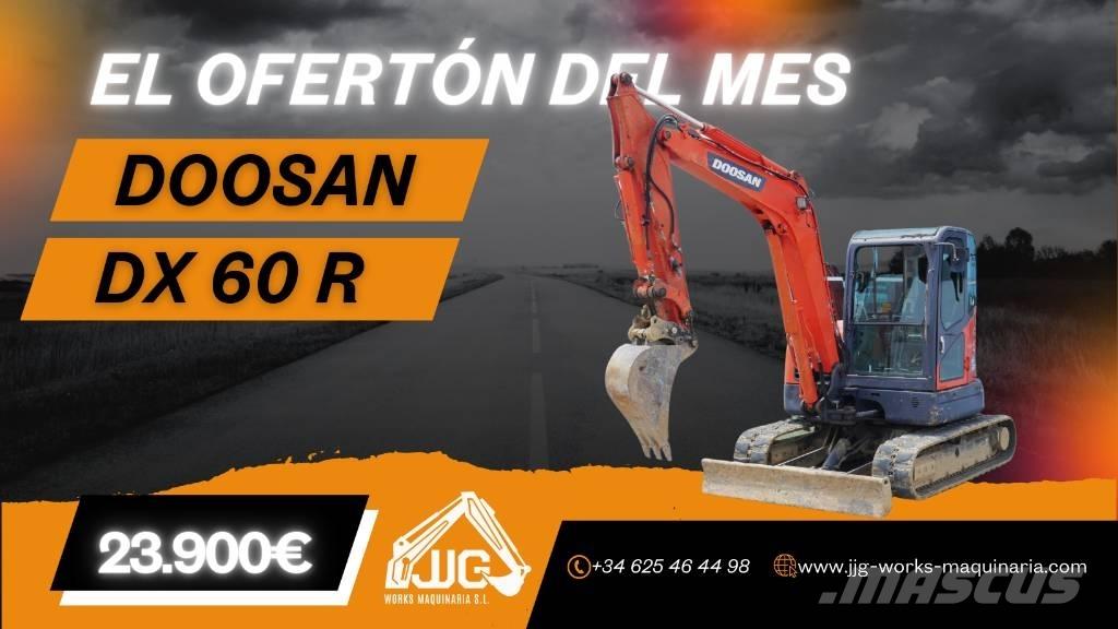 Doosan DX 60 R Miniekskavaatorid < 7 t