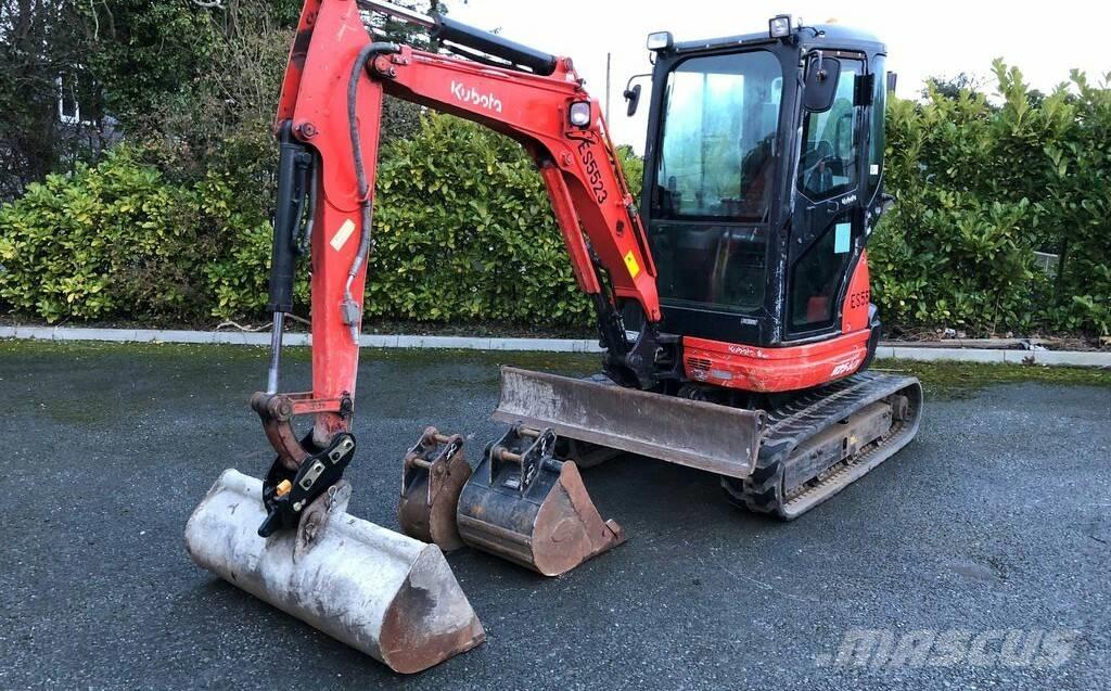 Kubota U 25 Miniekskavaatorid < 7 t