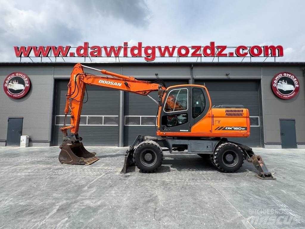 Doosan DX 160 W Ratasekskavaatorid