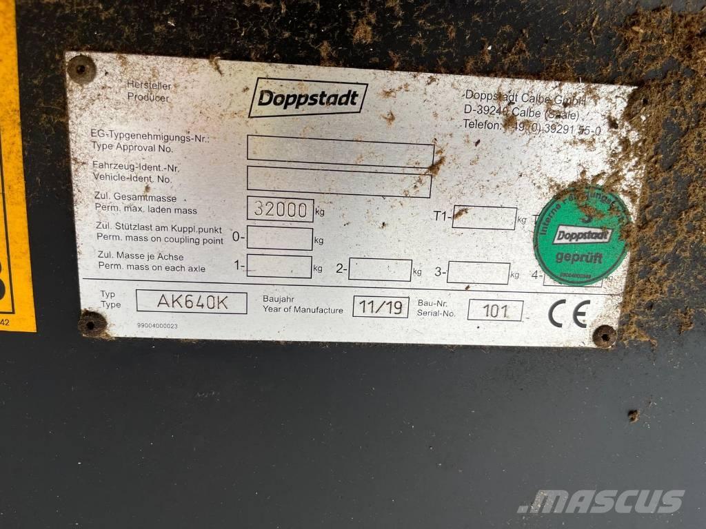 Doppstadt AK 640 K Prügipurustajad