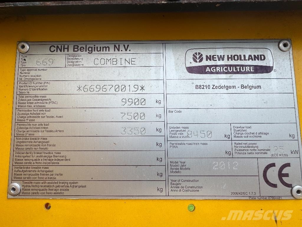 New Holland Tc5060 Teraviljakombainid