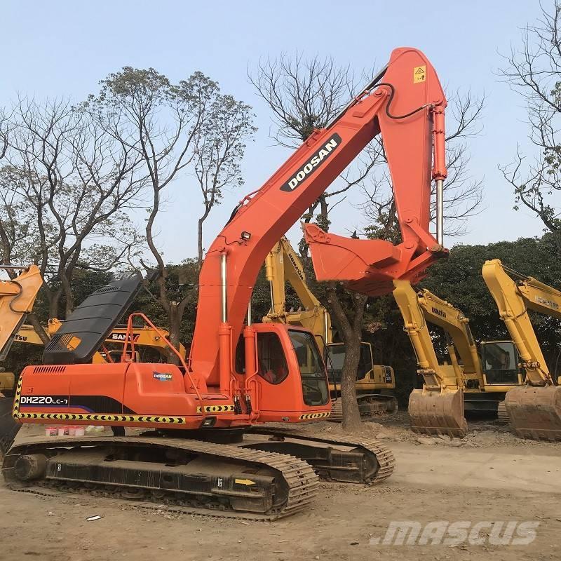 Doosan dh220lc-7 Roomikekskavaatorid