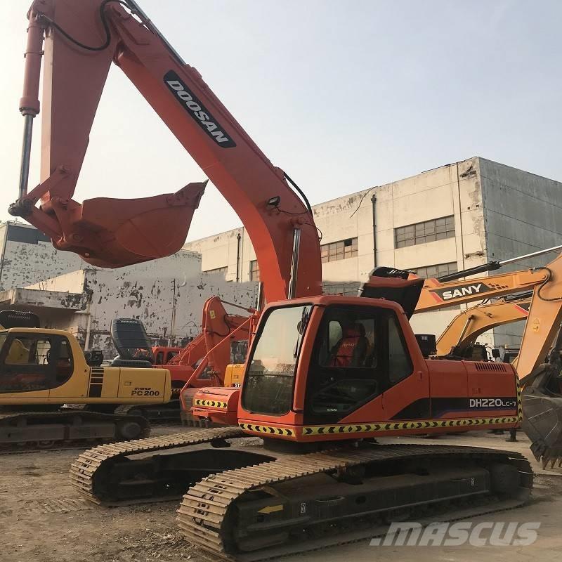 Doosan dh220lc-7 Roomikekskavaatorid