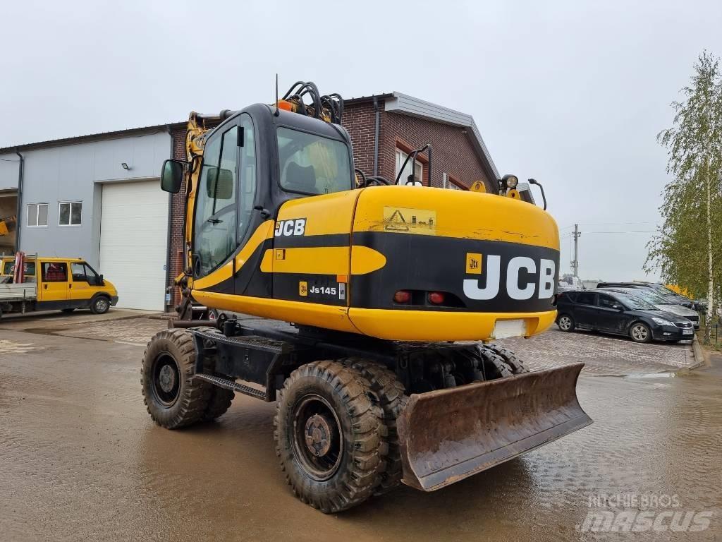 JCB JS 145 W Ratasekskavaatorid