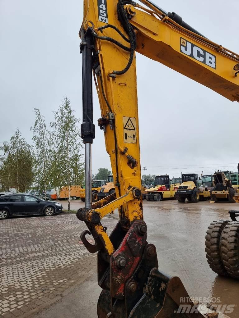 JCB JS 145 W Ratasekskavaatorid