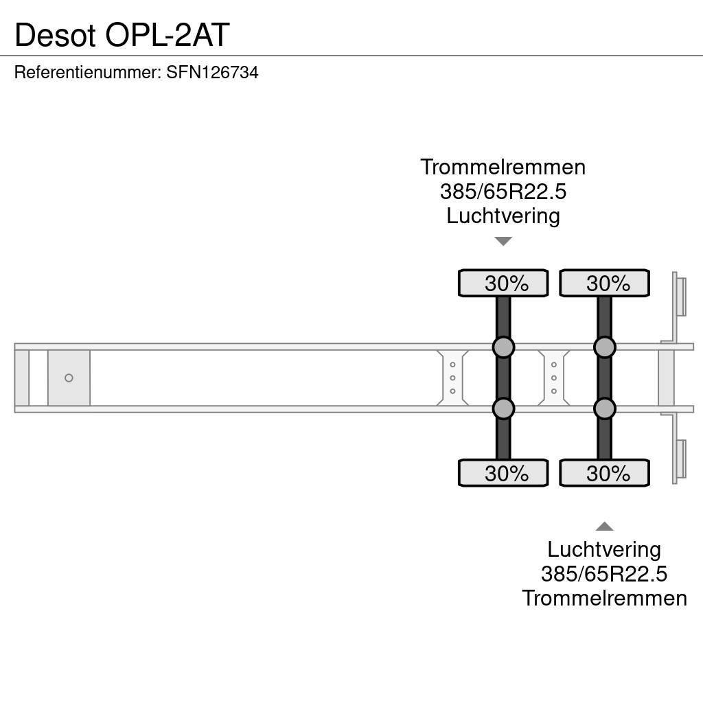 Desot OPL-2AT Furgoonpoolhaagised