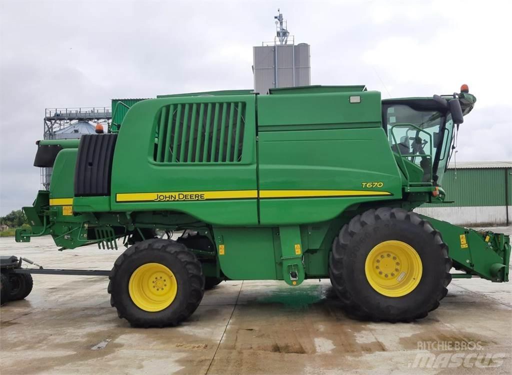 John Deere T670 Teraviljakombainid