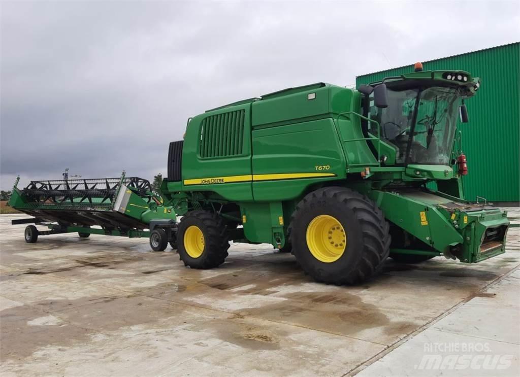John Deere T670 Teraviljakombainid