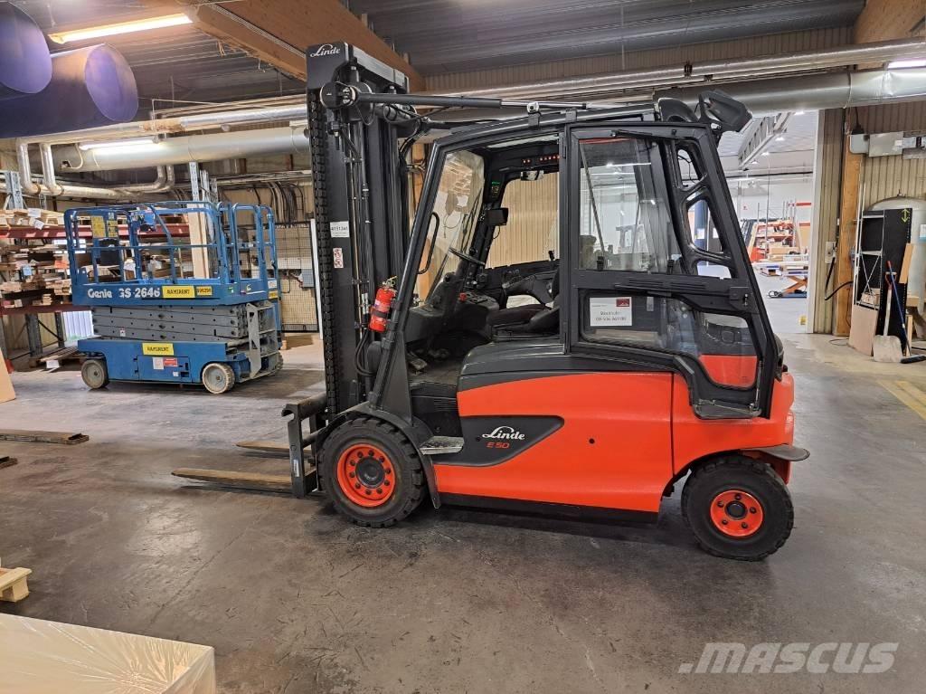Linde E50HL-01 Elektritõstukid