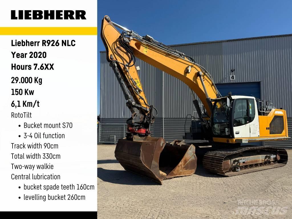 Liebherr R 926 LC Roomikekskavaatorid