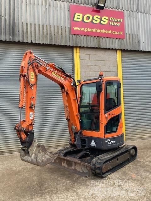 Doosan DX 27 Z Miniekskavaatorid < 7 t