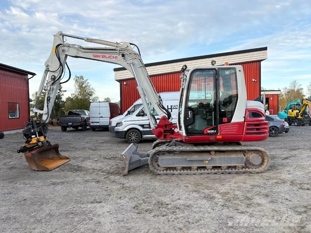 Takeuchi TB290 Väikeekskavaatorid 7t-12t