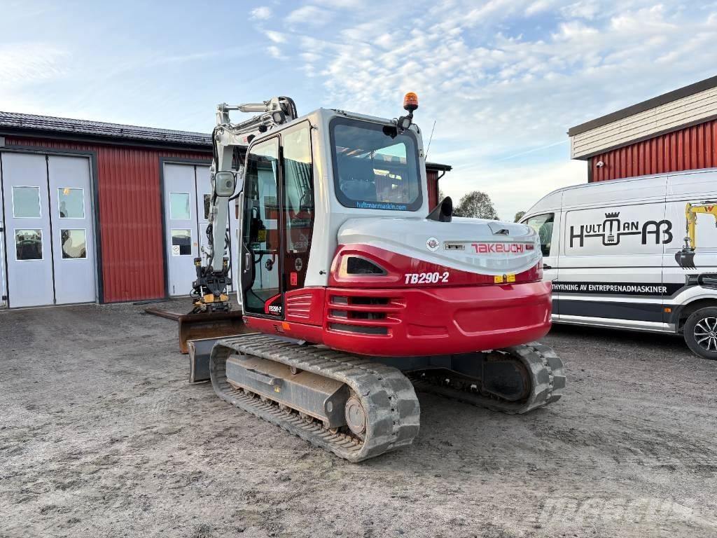 Takeuchi TB290 Väikeekskavaatorid 7t-12t