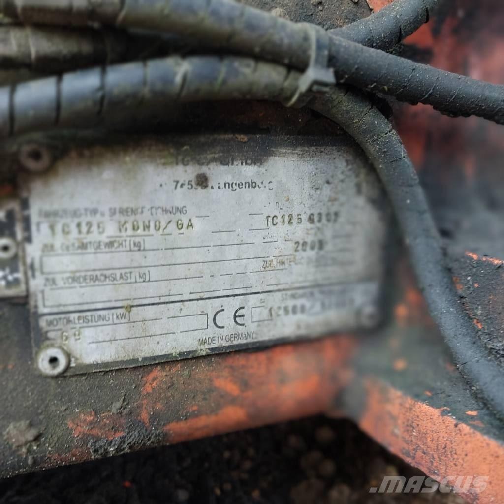 Terex Comedil TC125 Roomikekskavaatorid