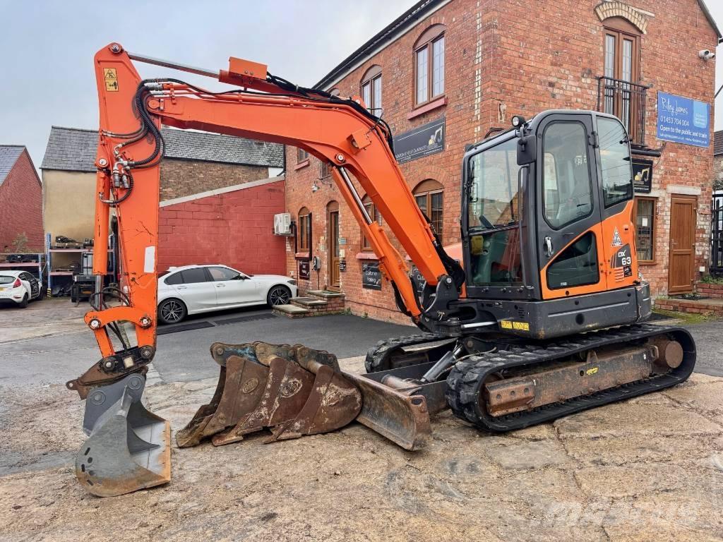 Doosan DX 63 R Miniekskavaatorid < 7 t