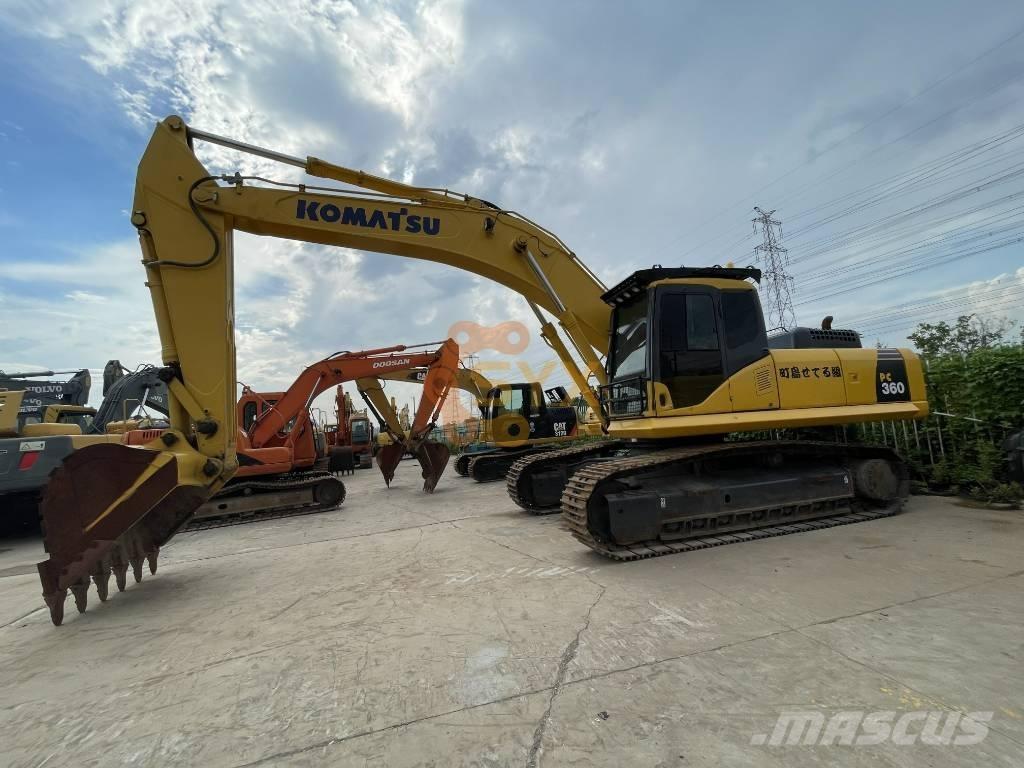 Komatsu PC 360-7 Roomikekskavaatorid