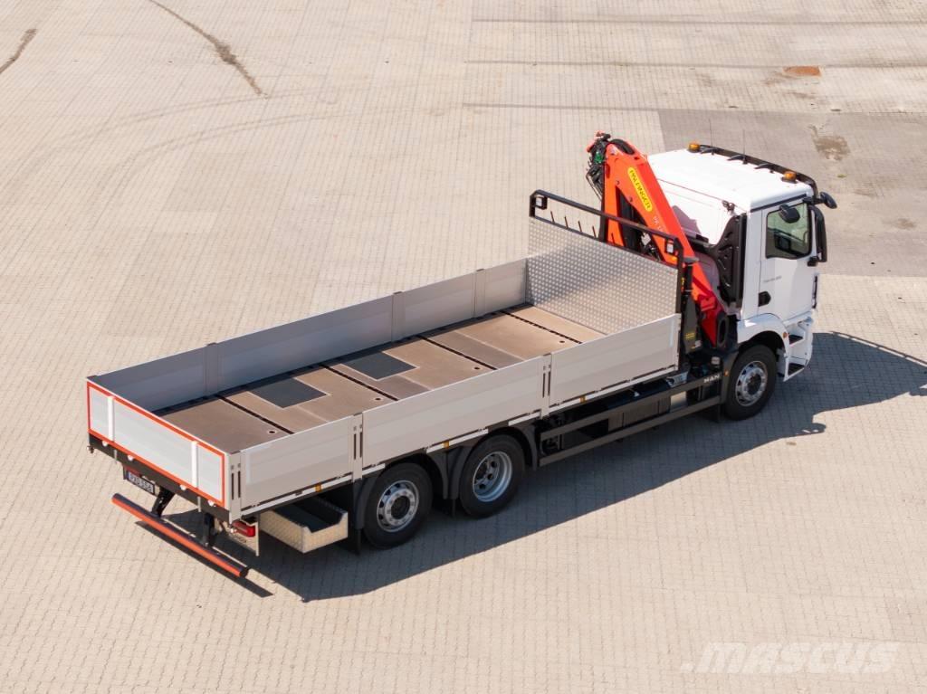 MAN TGM 26.320 6x2-4 Kraanaga veokid