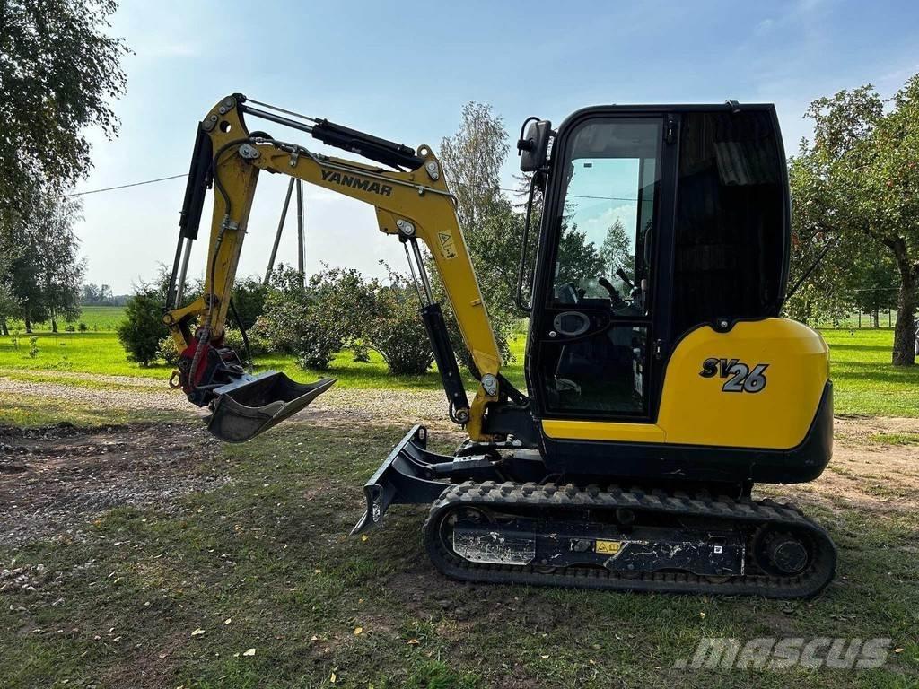 Yanmar SV26 Miniekskavaatorid < 7 t